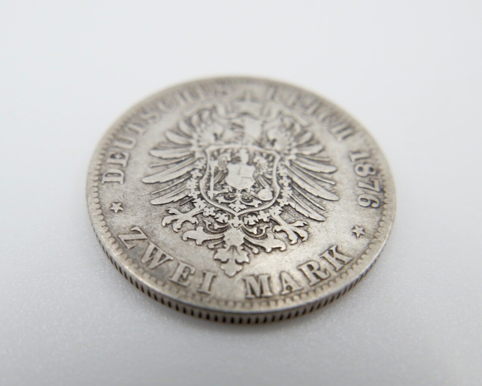 2 Mark 1876 A " Wilhelm König von Preussen " Jäger J.96 Silber Preußen - Antikhandel-Stuttgart