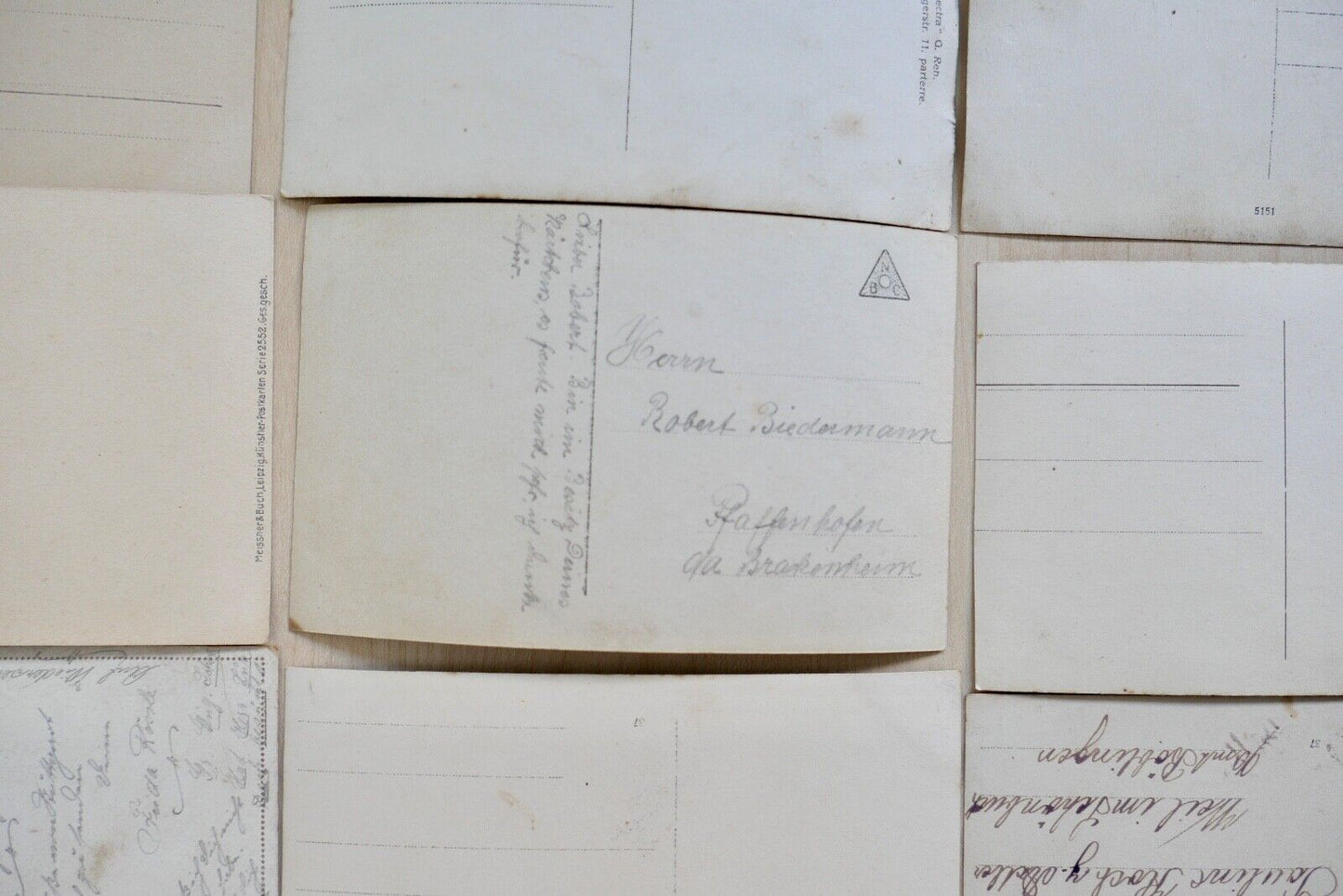 antike Ansichtskarten Postkarten Briefmarken PORTRAIT deutsches Reich - Antikhandel-Stuttgart