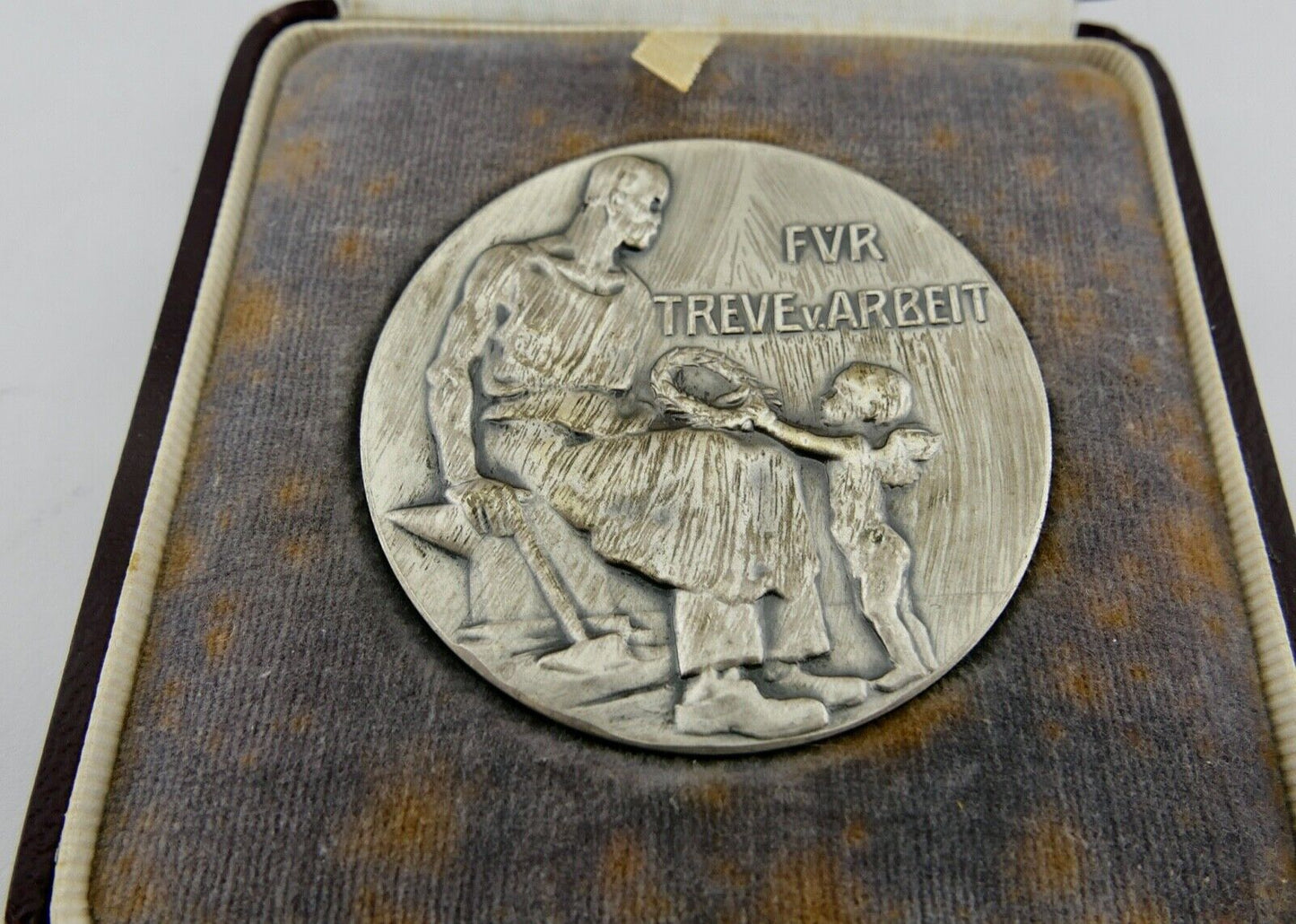 MANNHEIM SÜDWESTDEUTSCHER INDUSTRIELLER VERBAND " FÜR TREUE IN DER ARBEIT " - Antikhandel-Stuttgart