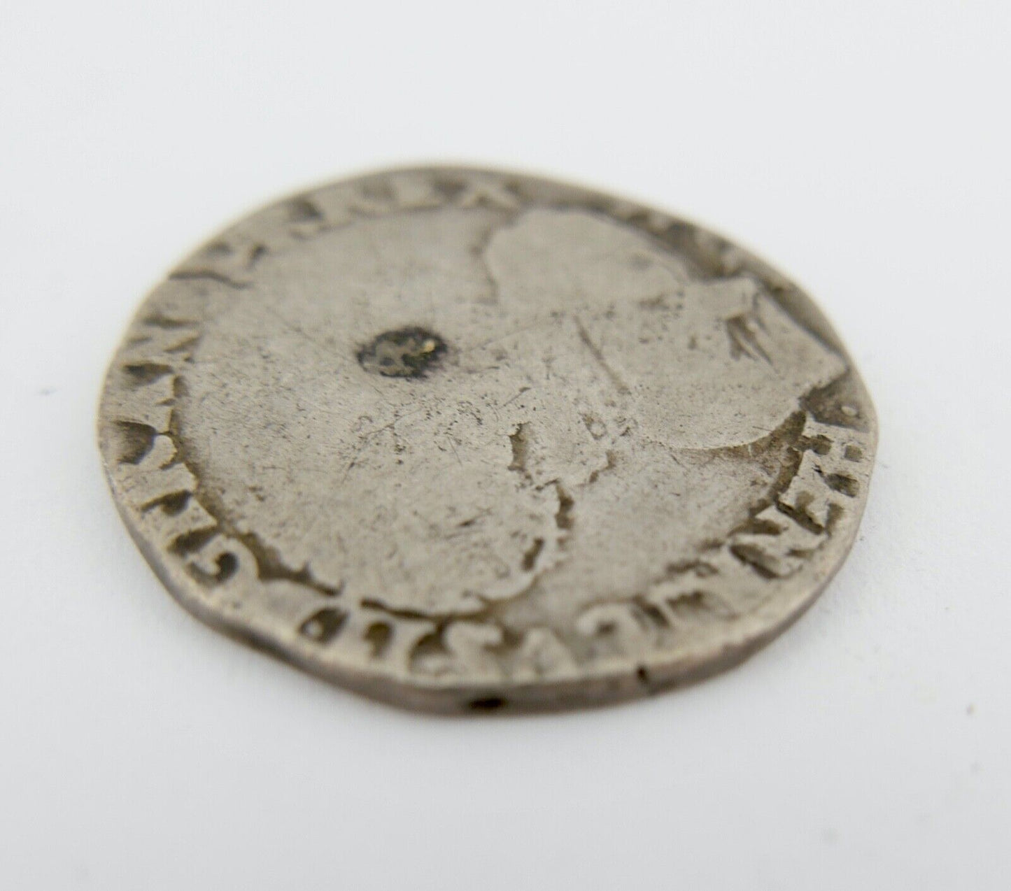 1558 K FRANZÖSISCHE KÖNIGLICHE MÜNZEN Henri II (1547-1559) 1/2 teston 2e type - Antikhandel-Stuttgart