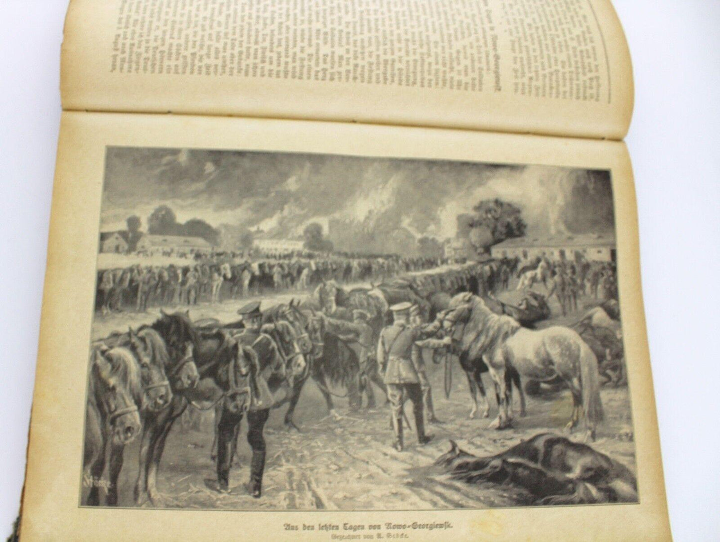 " Der Krieg " in Wort und Bild 1914-1916 Verlagshaus Bong & Co Militaria Buch - Antikhandel-Stuttgart