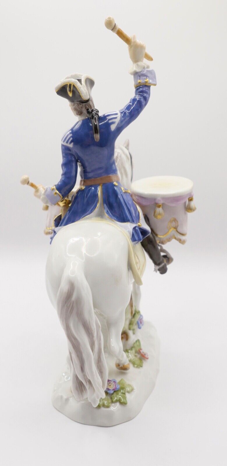 Meissen Figurengruppe 1. Wahl Paukenschläger Trommler zu Pferde Kändler 69555 - Antikhandel-Stuttgart