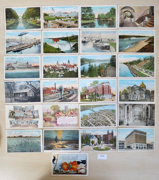 antike Ansichtskarten Postkarten Briefmarke Washington Chicago Philadelphia USA - Antikhandel-Stuttgart