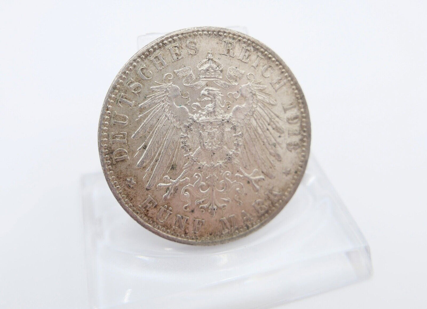 5 Mark Deutsches Reich 1913 D ss - vz Otto König von Bayern Jäger J.46 - Antikhandel-Stuttgart