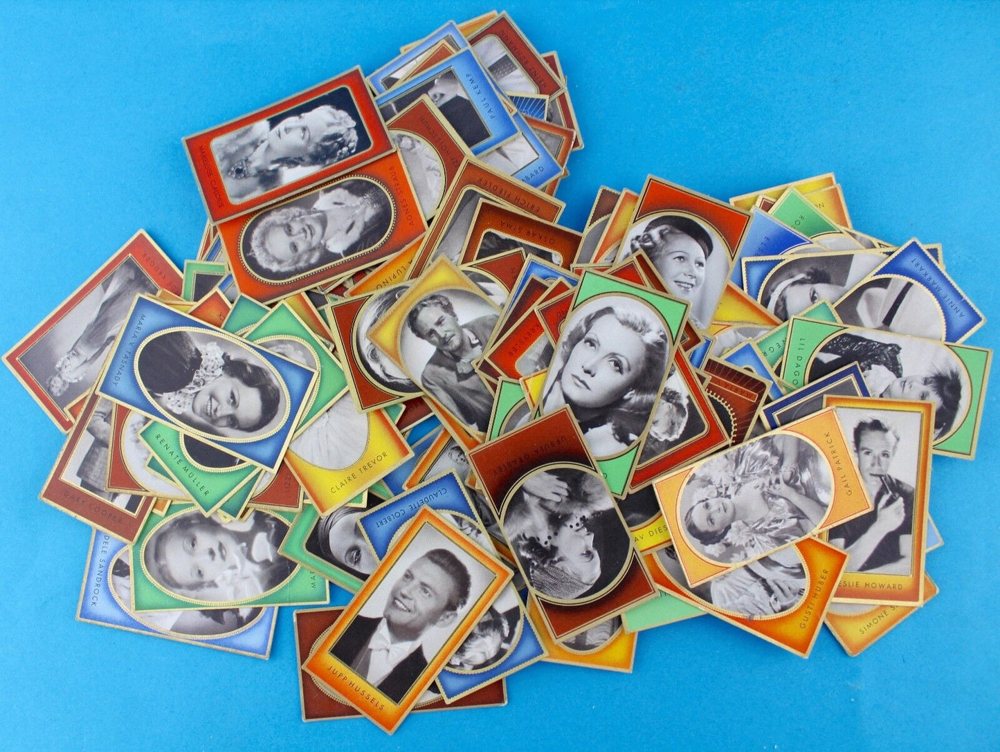 Zuban Sammelbild Bunte Film Bilder Konvolut Sammlung 129 Stück - Antikhandel-Stuttgart