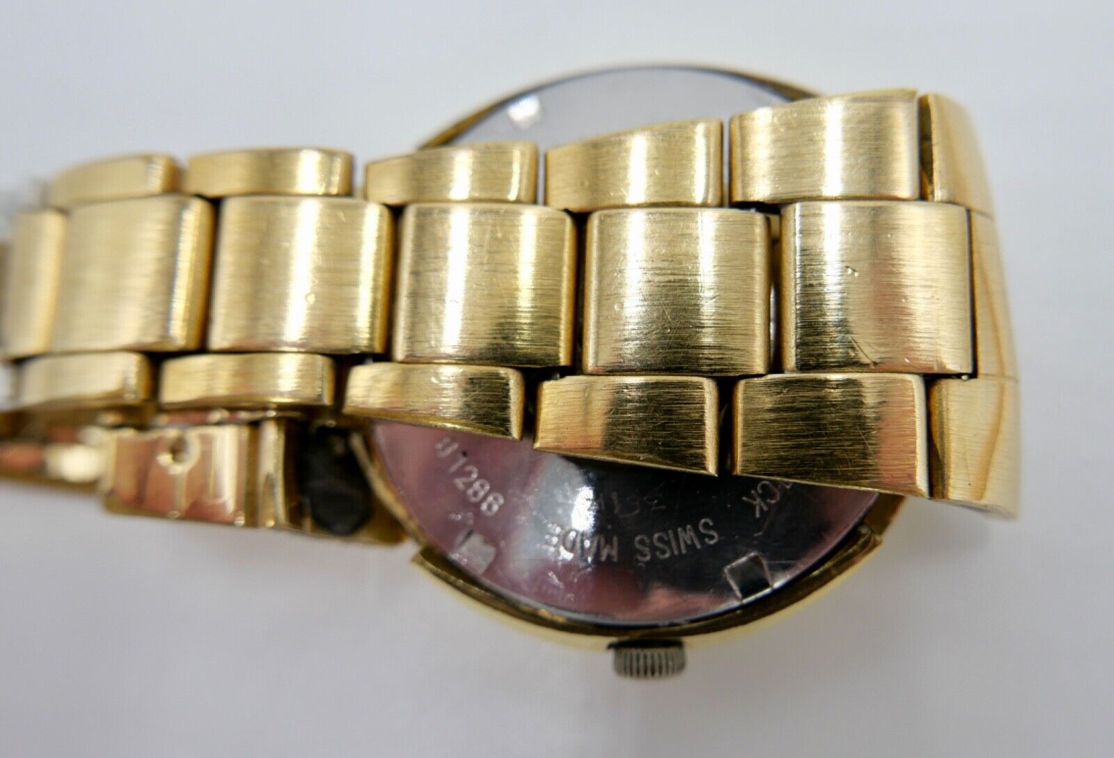 ORFINA " Golden Flame " Automatic Herren Armbanduhr Gold 40,2 mm ETA 2790 - Antikhandel-Stuttgart