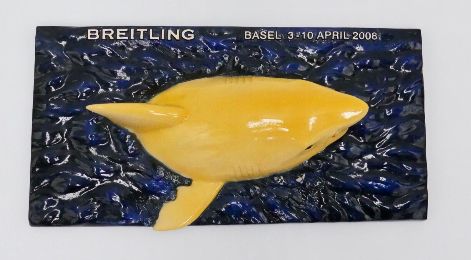 Basel World April 2008 Eintrittskarte BREITLING Display, Hai, Shark, Merchandise - Antikhandel-Stuttgart