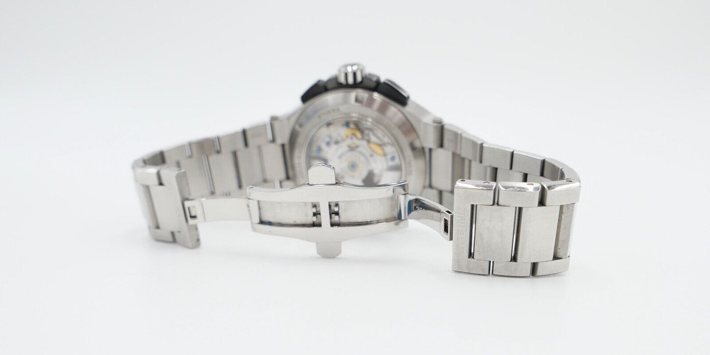 Eterna Royal KonTiki Chronograph GMT 45mm 7760.00 aus 2019 Edelstahl FULL SET - Antikhandel-Stuttgart