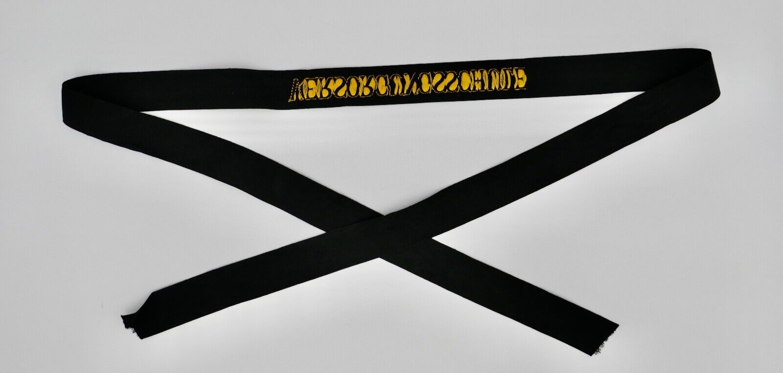 Mützenband " VERSORGUNGSSCHULE " Bundesmarine WK WW Cap Tally Original - Antikhandel-Stuttgart