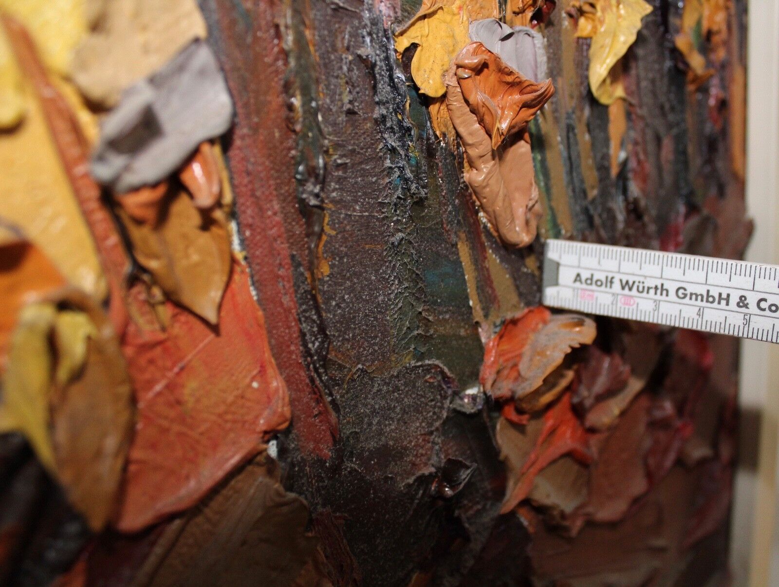 Balcke Arwed 1978 Berlin " Motiv Reiter " 80x70cm Spachtel / Technik Gemälde - Antikhandel-Stuttgart