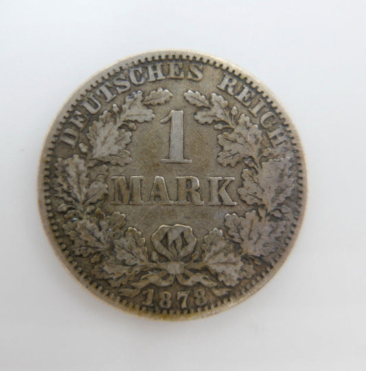 1 Mark Deutsches Reich 1878 A Jäger J.9 - Antikhandel-Stuttgart