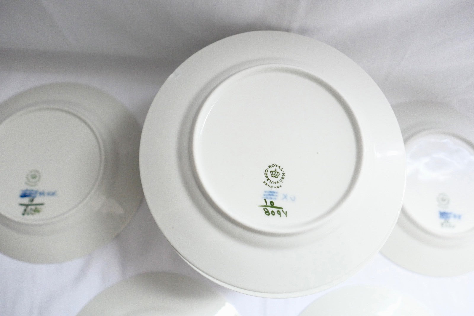 16 Stück ROYAL COPENHAGEN " Blaue Blume " Porzellan Teller 8094