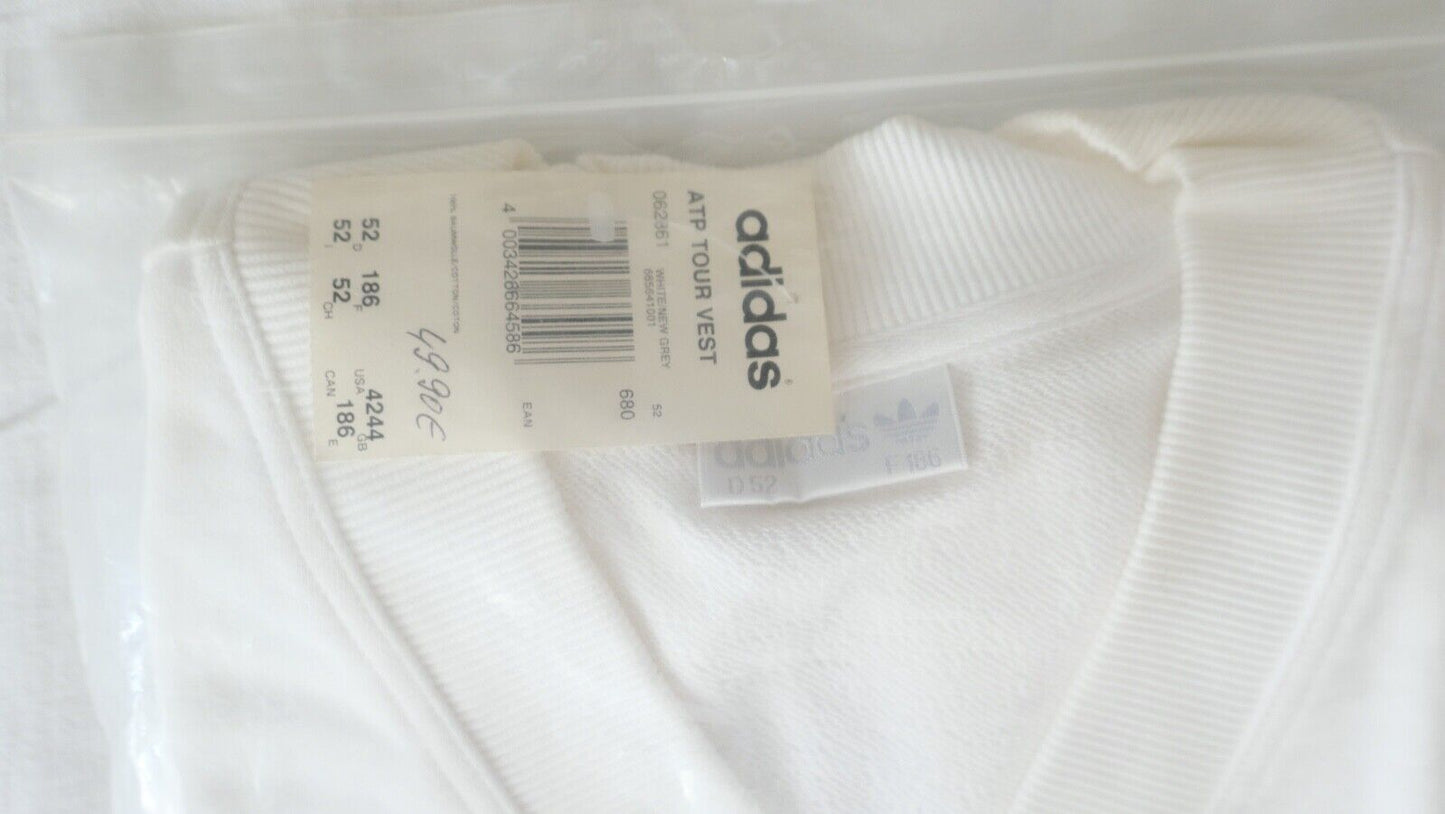 Vintage Adidas ATP TOUR Tennis Vest Weste 1990 - 2000er Jahren NEU - Antikhandel-Stuttgart