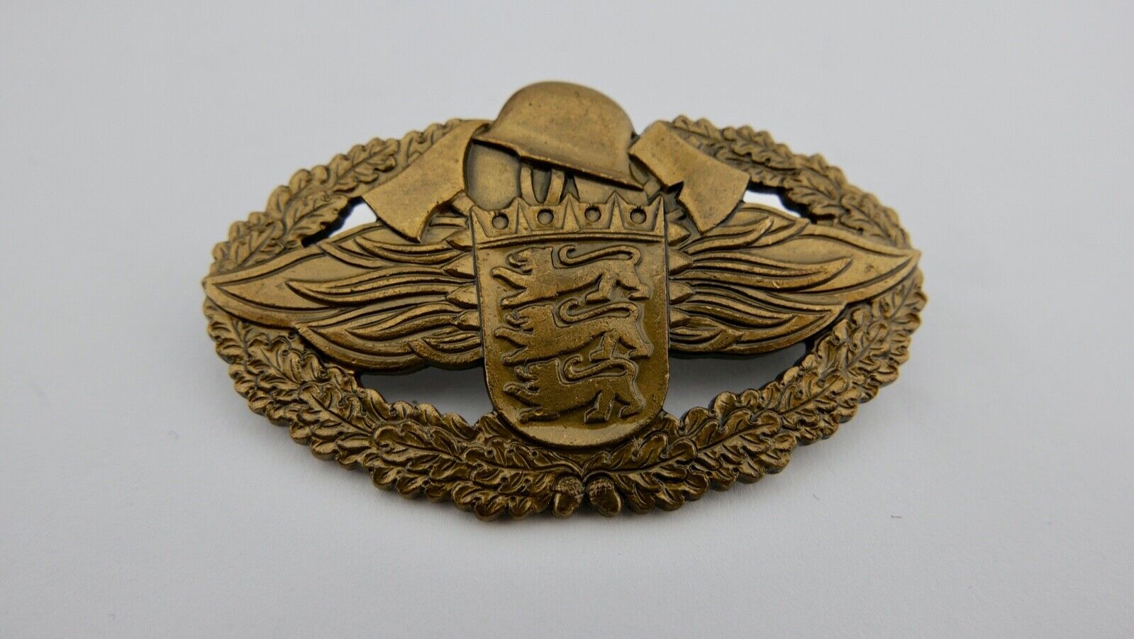 4x Leistungsabzeichen Feuerwehr Baden Württemberg 1960er Jahre Silber Bronze - Antikhandel-Stuttgart