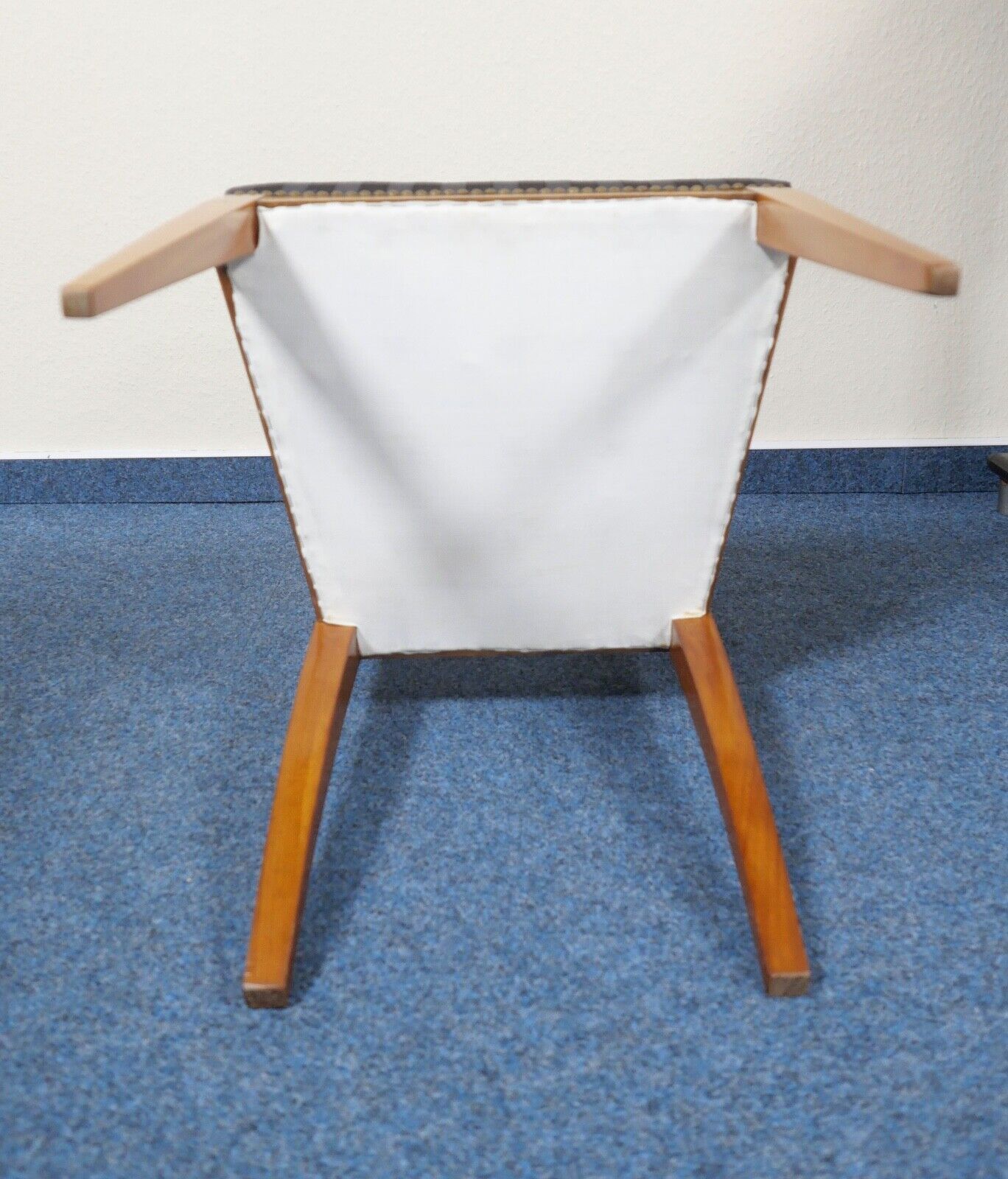 NEUwertig Original Biedermeier um 1820 Holzstuhl Stuhl Sessel Mohair Kirschbaum - Antikhandel-Stuttgart