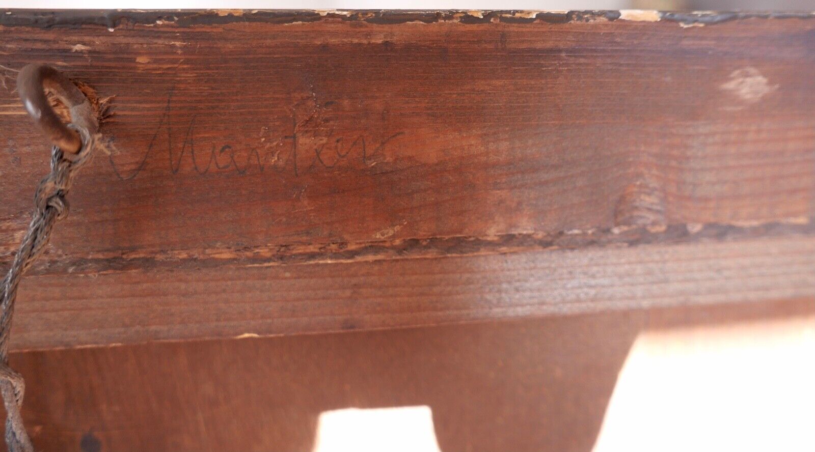 ANTIK 17. Jh KALVARIENBERG ALTMEISTER Gemälde Jesus Öl 106x81,5 cm Goldrahmen - Antikhandel-Stuttgart