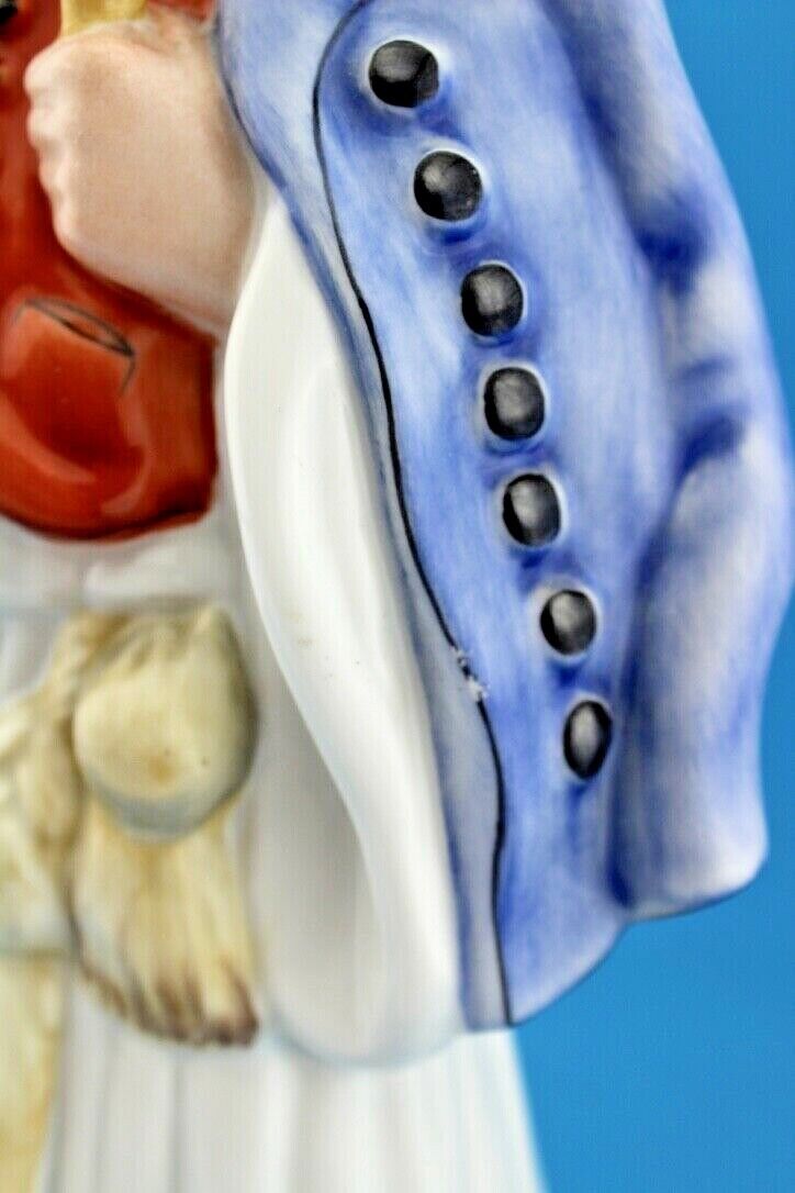 Porzellan Figur Herend Ungarn Bauer Schaf Hirte mit Stock 33 cm Modell Nr. 5441 - Antikhandel-Stuttgart