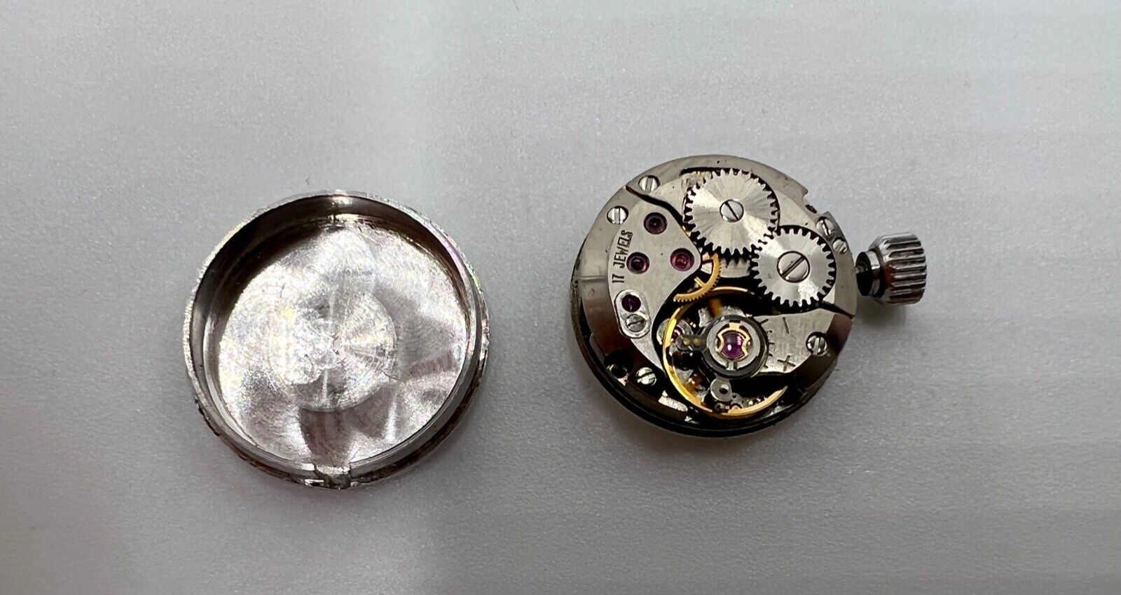 1980er Handaufzug OEBRA Damen Uhr Weißgold 585 mit Brillanten 0,74 Ct VVS if F - Antikhandel-Stuttgart