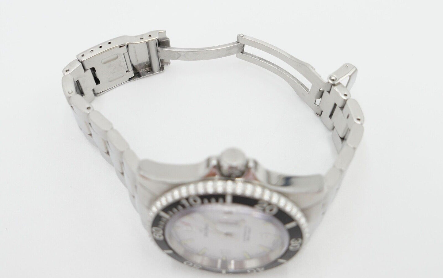 DELMA Santiago Automatik Ref. 41701.560.6.014 Edelstahl Herrenuhr Ø 42 mm - Antikhandel-Stuttgart