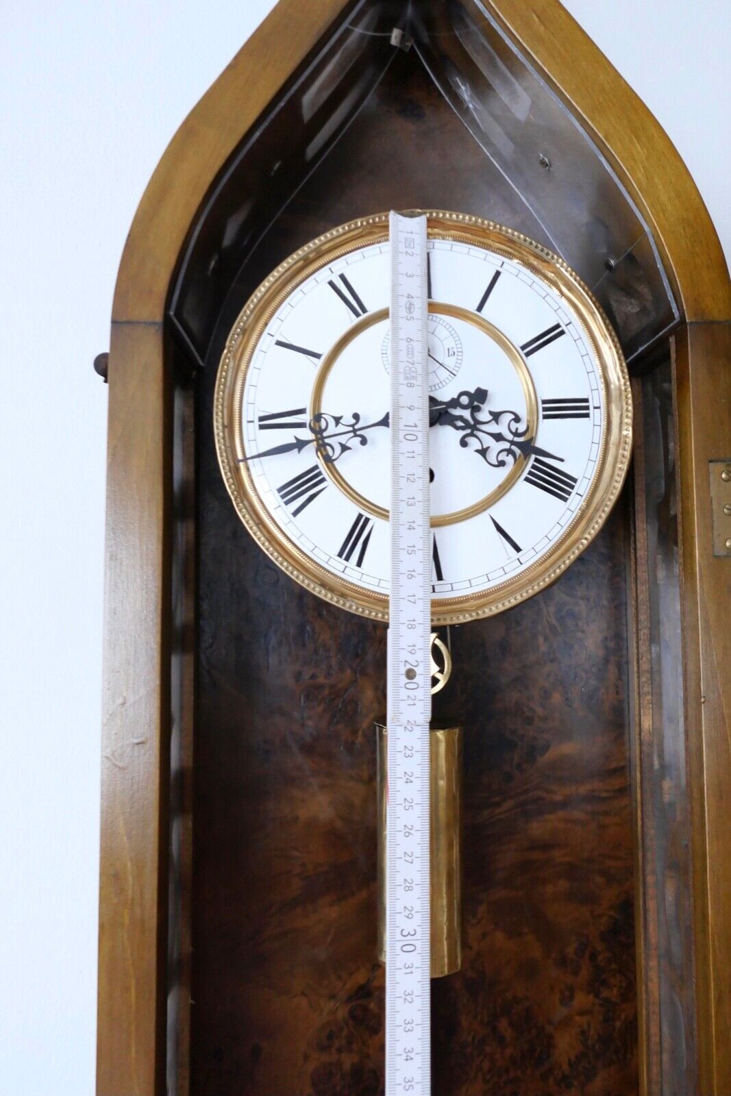 HeCo Wiener Regulator Stiller Regulator H. Endler & Co. 1865 bis 1870 Neogotik - Antikhandel-Stuttgart