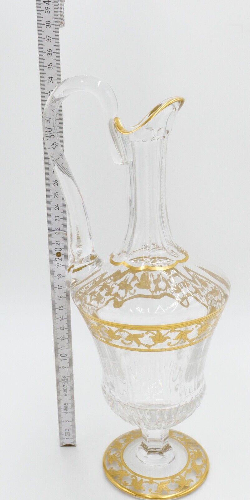 Original Saint Louis France Kristall CALLOT Karaffe Krug Weißwein Wasser - Antikhandel-Stuttgart