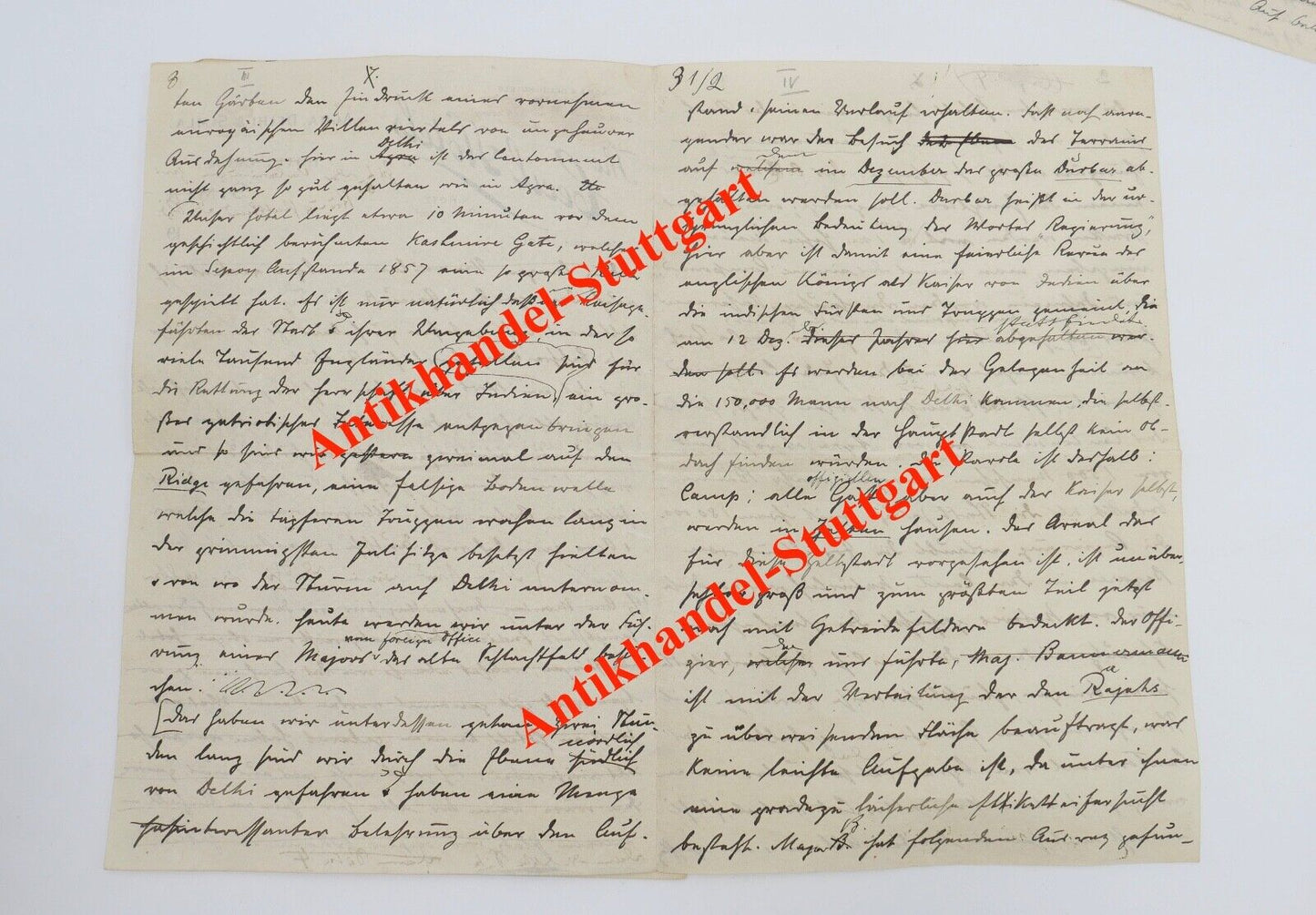 Alte Brief Telegramm Bericht " THE CECIL HOTEL AGRA DELHI & SIMLA " 1916 INDIEN - Antikhandel-Stuttgart