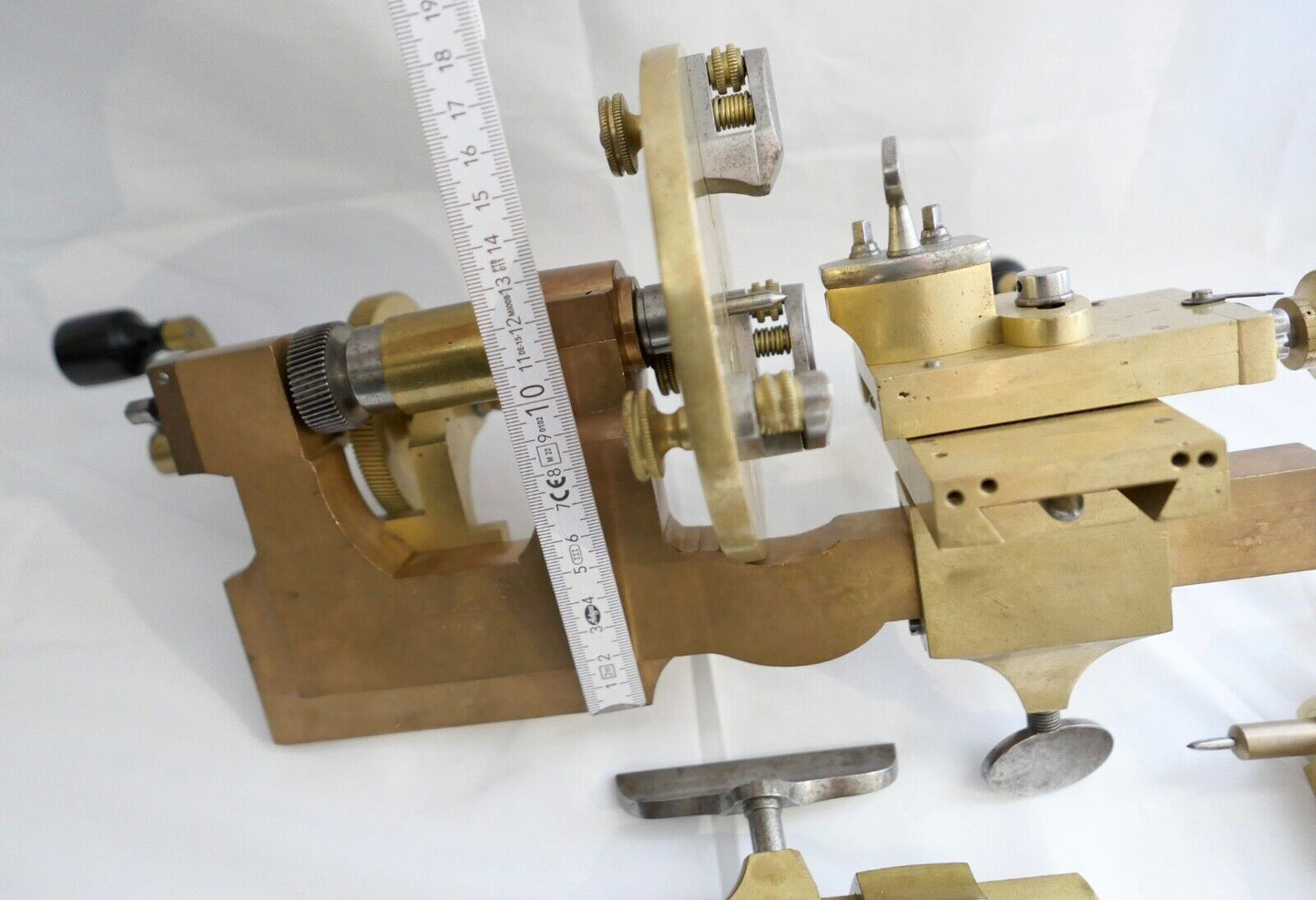 Alte Uhrmacherdrehbank massiv und schwer voll funktionsfähig - Antikhandel-Stuttgart