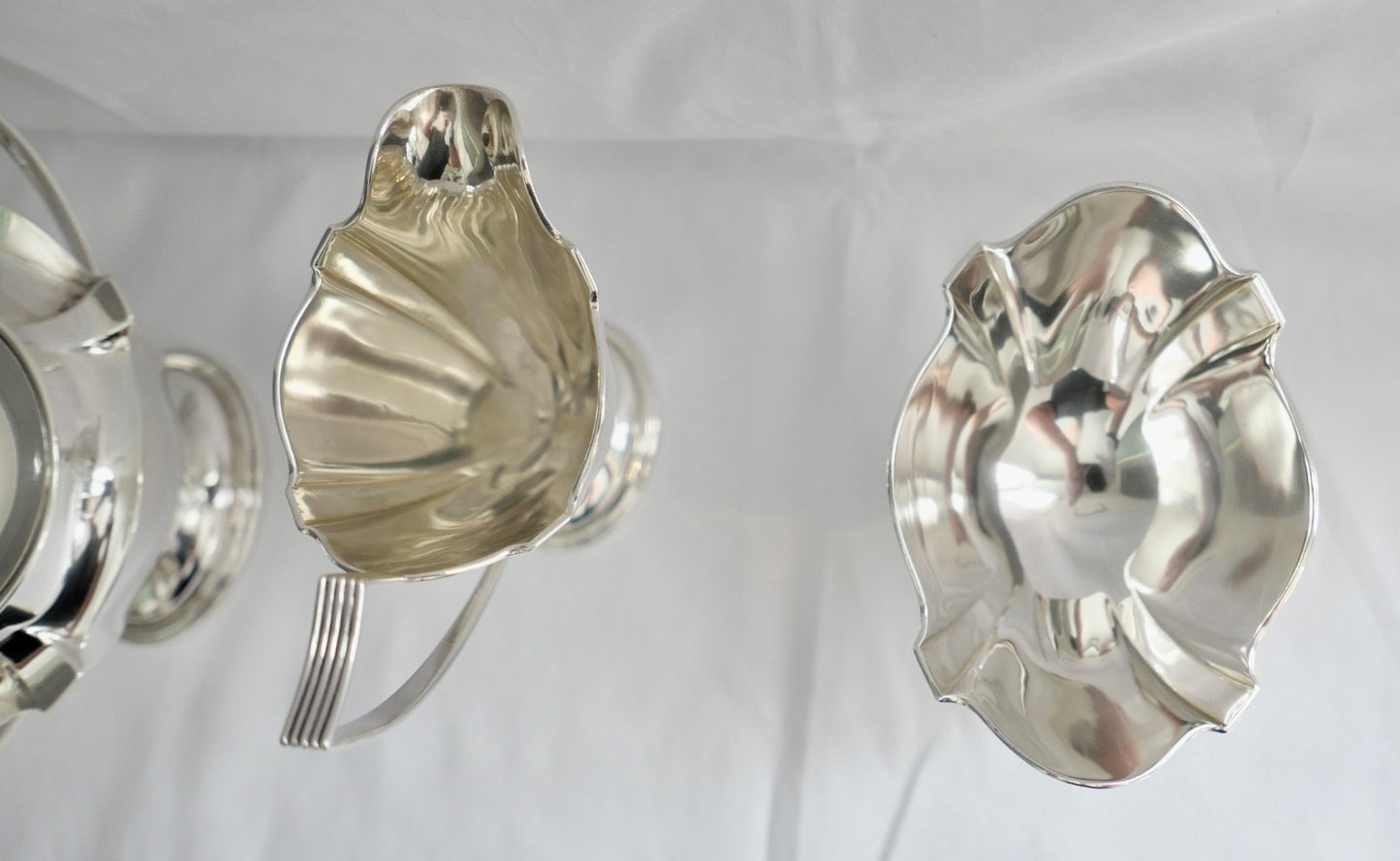 4 Tlg Plymouth Gorham 925 Sterling Silber Tee Service aus 1916