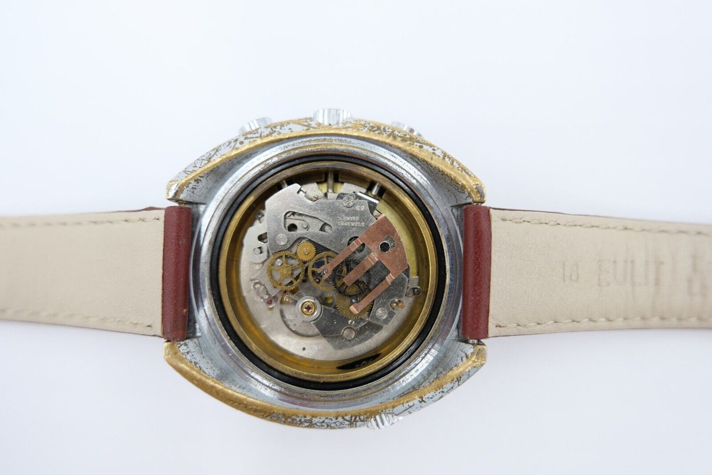 Lausanne Regatta Vintage 1970er Yacht Master Chronograph Ø 49mm Cal. EB 8371-67 - Antikhandel-Stuttgart