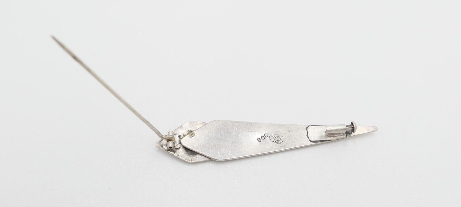 W.V. GROMHUSS Auerbach / Sachsen Brosche Silber 800 - Antikhandel-Stuttgart