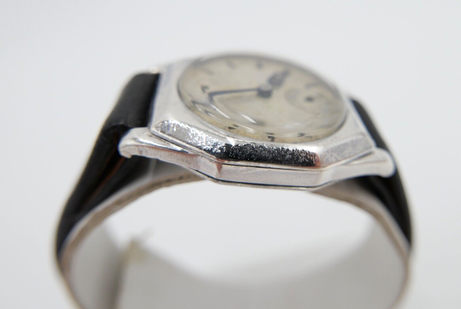 Antike ALPINA 800 Silber Armbanduhr Cal. 625 Handaufzug 1930er Jahre - Antikhandel-Stuttgart