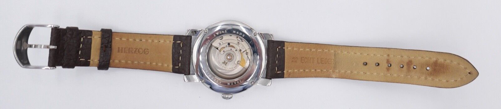 Jean Marcel Clarus 160.252 Braun ETA 2834-2 Automatic limitiert 158/300 Ø 43mm - Antikhandel-Stuttgart