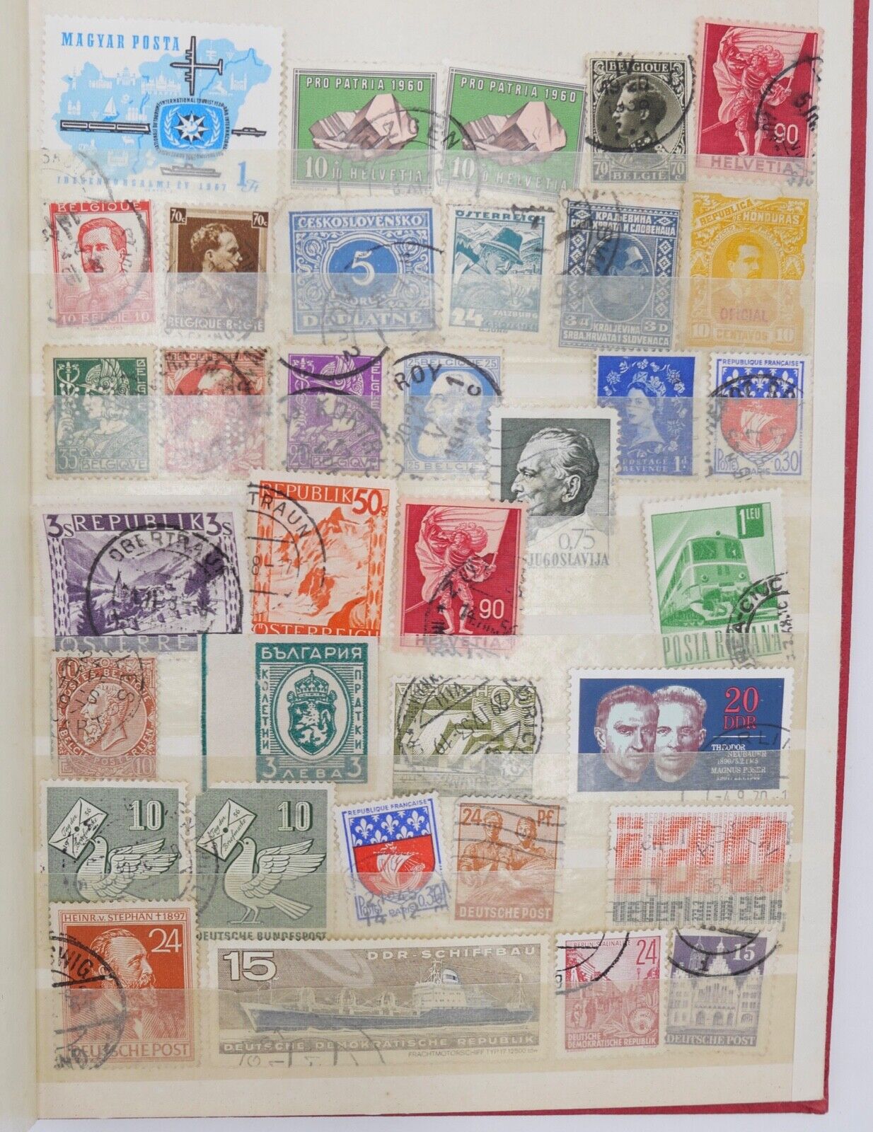 Konvolut LOT diverese Briefmarken internationale und Besatzungszonen - Antikhandel-Stuttgart