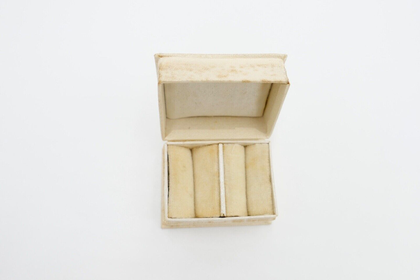 antikes Ringetui Doppeletui 5x3,5x3 cm Etui Box Aufbewahrung Schatulle - Antikhandel-Stuttgart