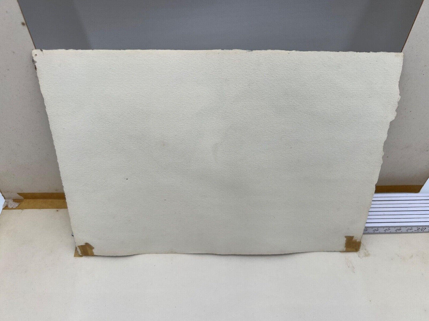 1939 Else Hertzer signiert und datiert Aquarell Winter Berge Landschaft 42x32 cm - Antikhandel-Stuttgart