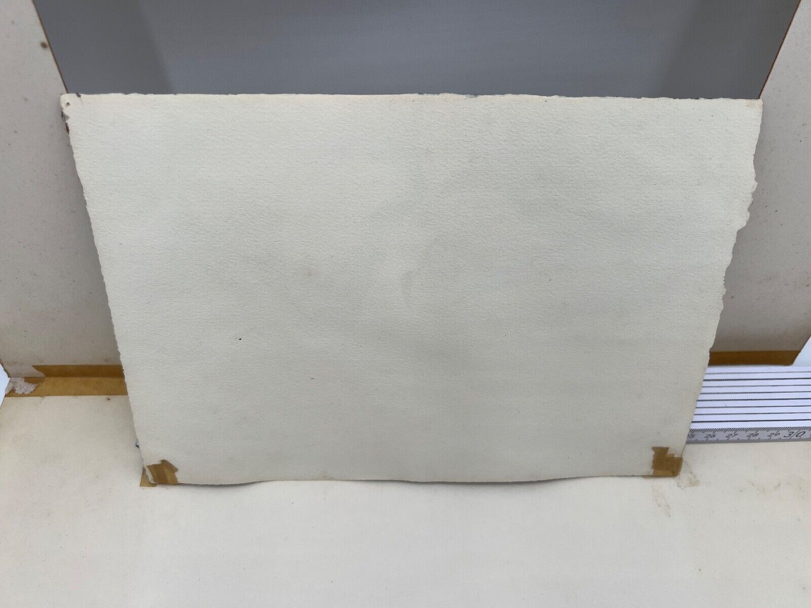 1939 Else Hertzer signiert und datiert Aquarell Winter Berge Landschaft 42x32 cm - Antikhandel-Stuttgart