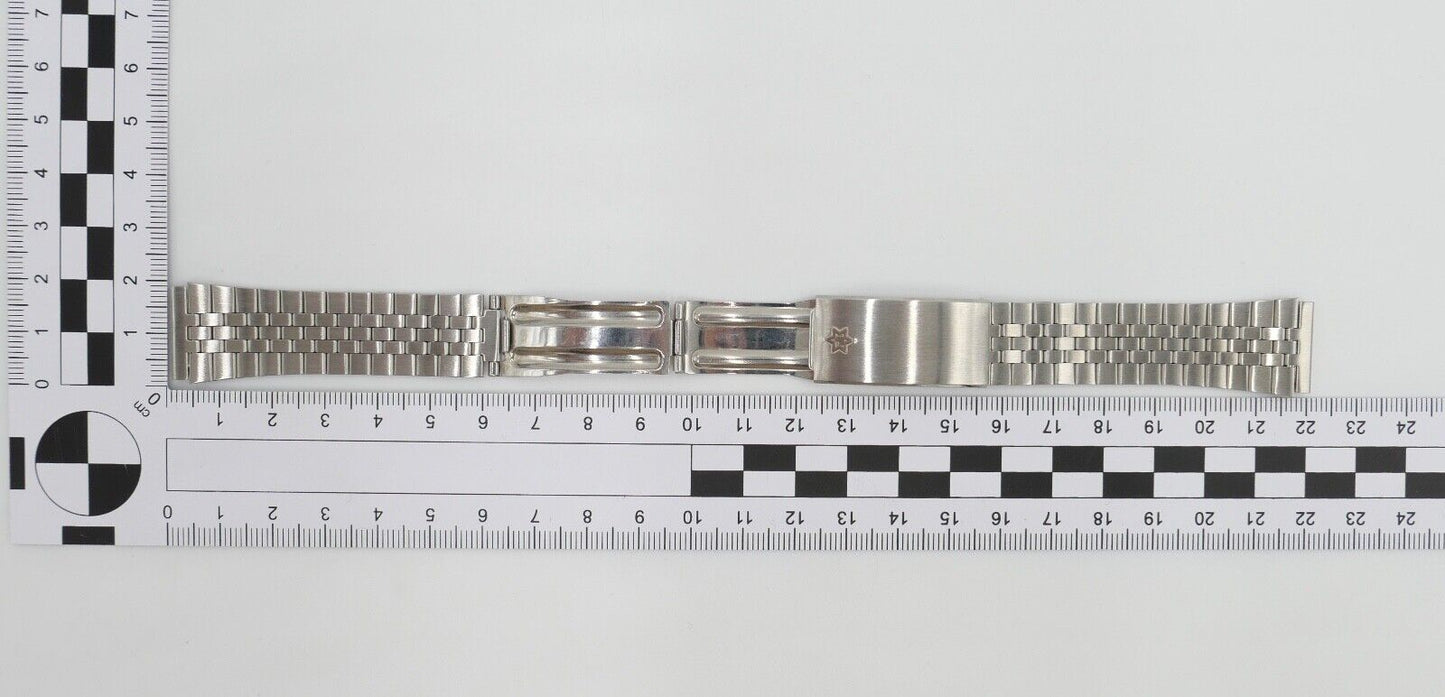 1960 - 2000er Jahre JUNGHANS Stahlband Faltschließe Uhrenband Vintage NEU - Antikhandel-Stuttgart