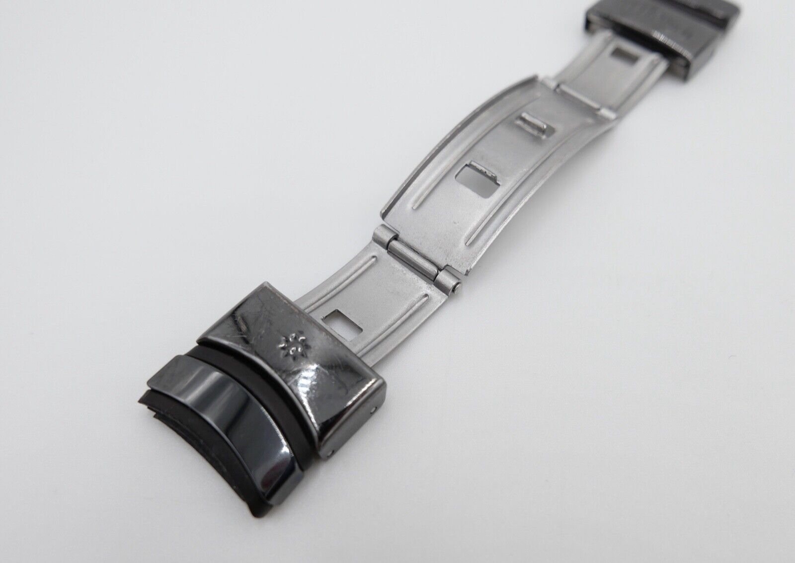 Faltschließe Junghans Mega Ceramic Armbanduhr Keramik Erstatzteil 018 - Antikhandel-Stuttgart