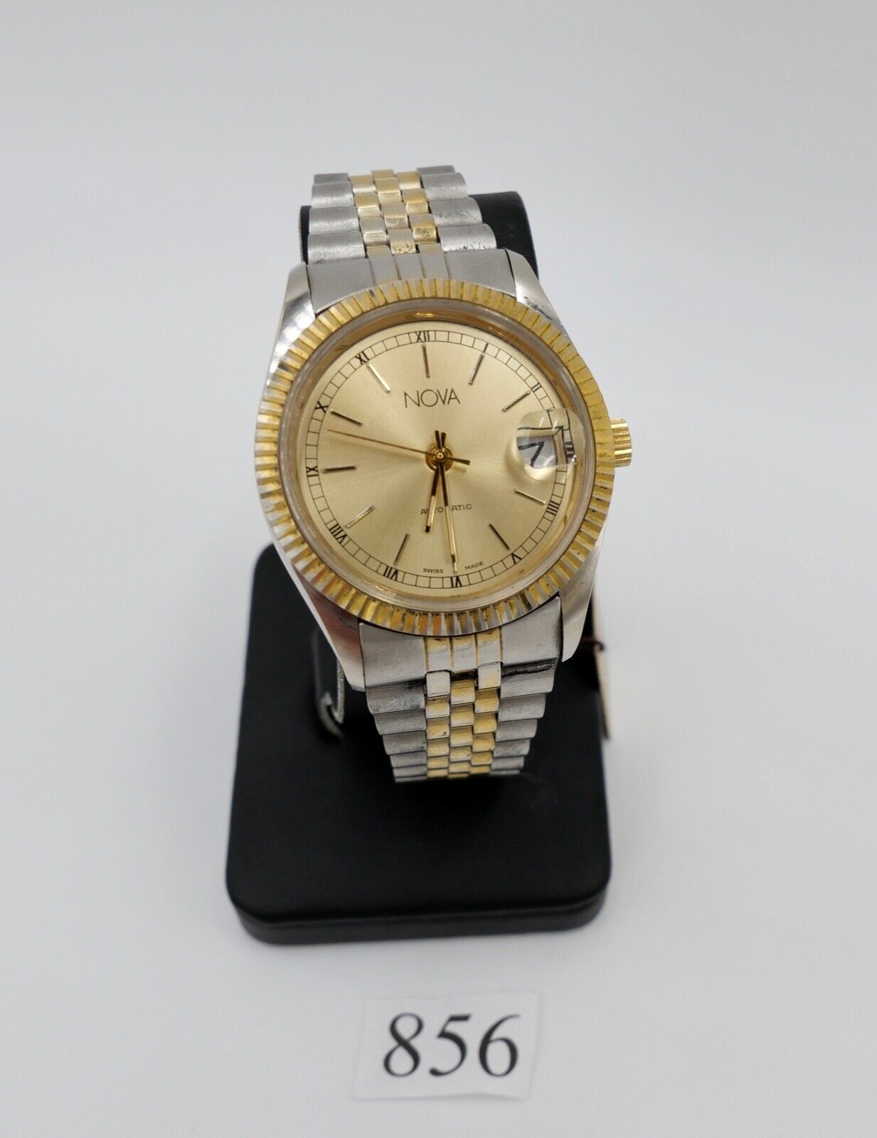 NOVA Herrenuhr Automatic 1970er Ebauche Bettlach EB 825.611 Ref. 41-1587 T - Antikhandel-Stuttgart