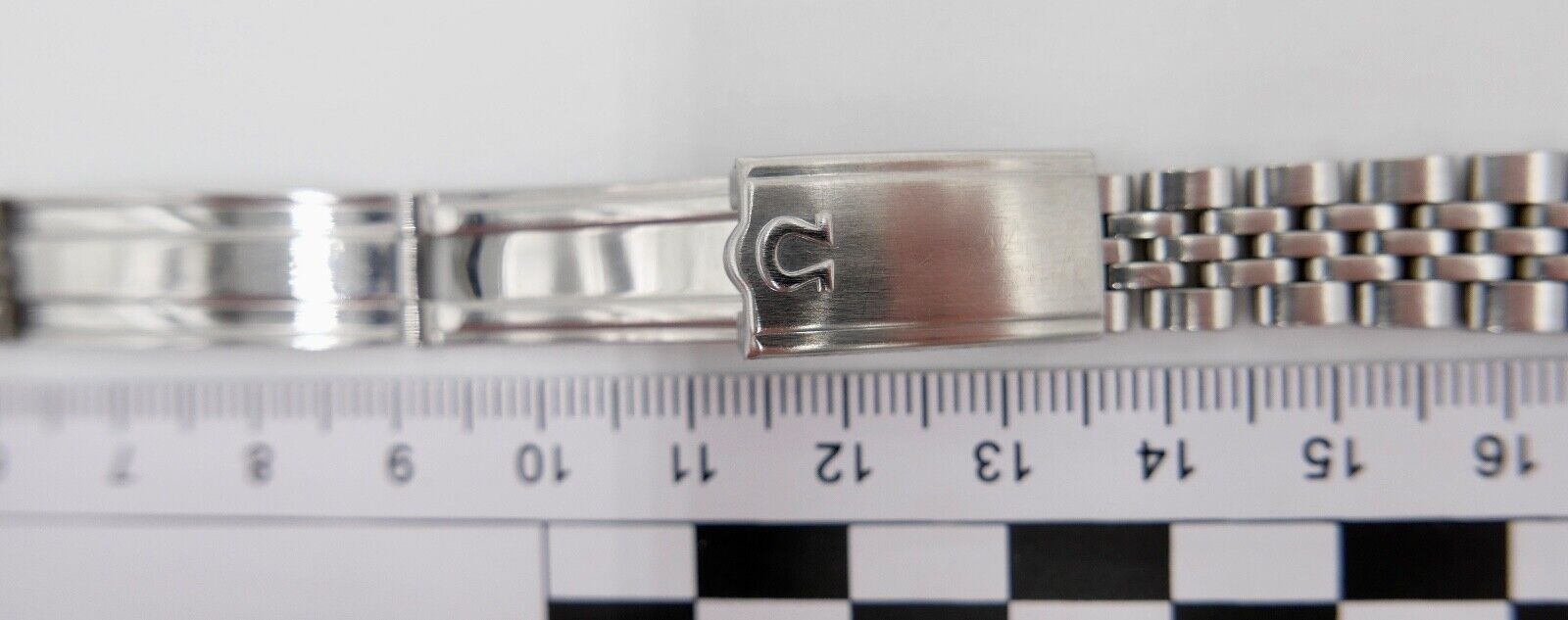 Original OMEGA Stahlband Faltschließe 5405 / 134 Damen No. 12 - Antikhandel-Stuttgart