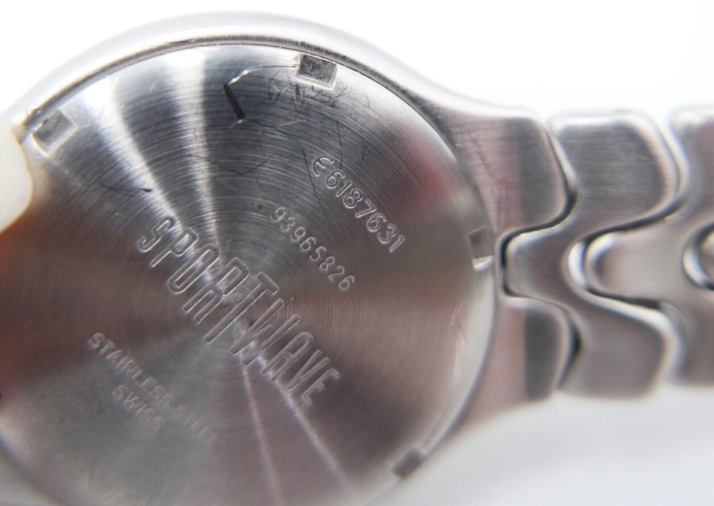 2000er EBEL SPORTWAVE QUARZ 137-2 Ref. 6187631 Herren Damen Stahl Gold Ø 36 mm - Antikhandel-Stuttgart