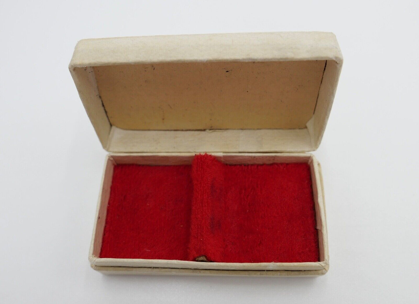 altes / antikes Ringetui Doppeletui Etui Box Aufbewahrung Schatulle - Antikhandel-Stuttgart