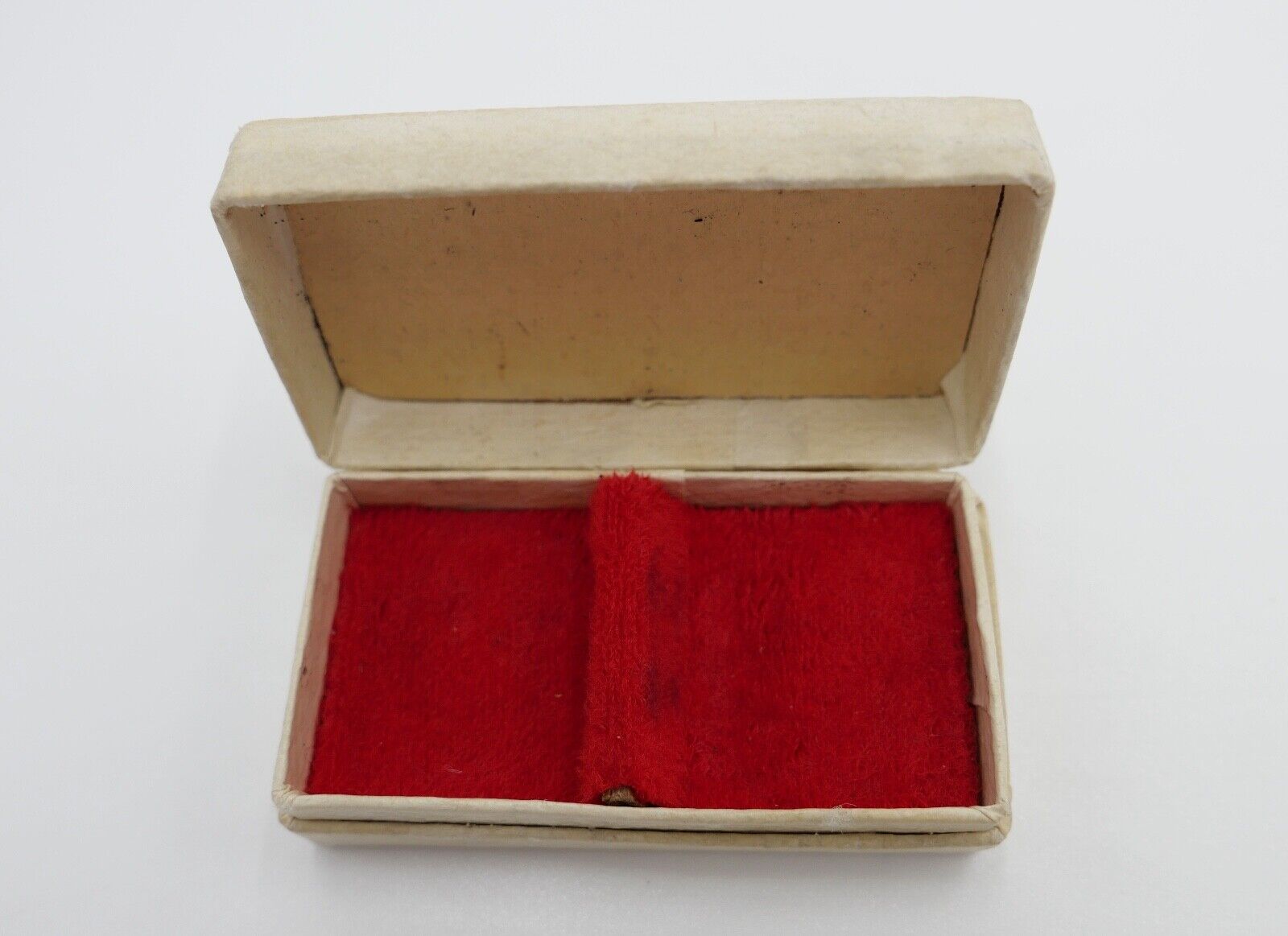 altes / antikes Ringetui Doppeletui Etui Box Aufbewahrung Schatulle - Antikhandel-Stuttgart