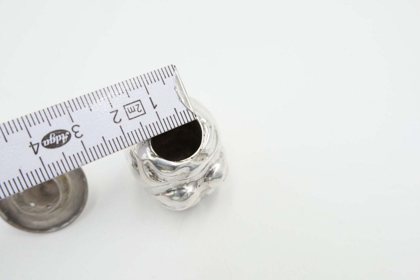 Mexico Silber Salz pfeffer Streuer Azteken - Antikhandel-Stuttgart