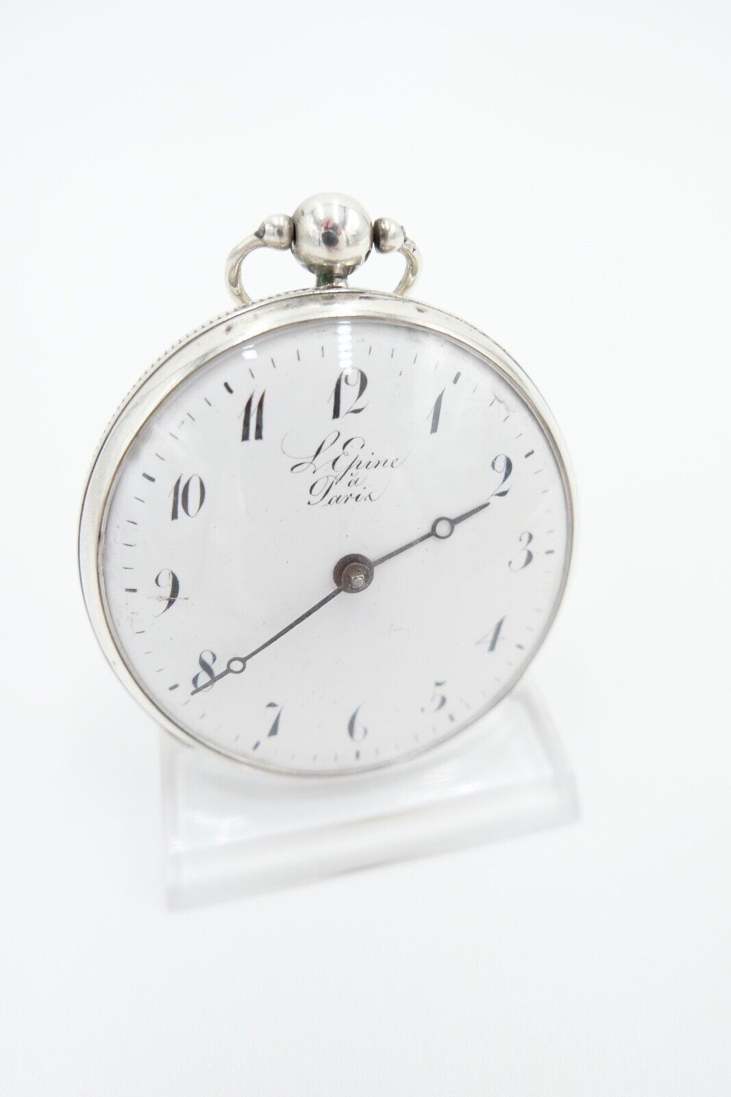 große antike Taschenuhr 55mm 1820 - 1840 Lepine - L Epine Paris Spindelwerk - Antikhandel-Stuttgart