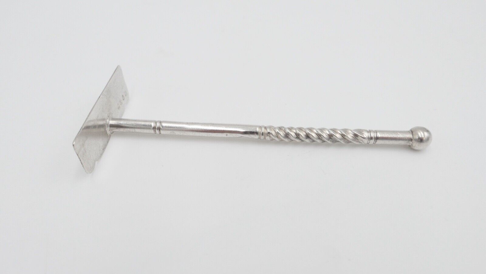 antiker Breischieber Lutz & Weiß Pforzheim 800 Silber gedrechselter Griff - Antikhandel-Stuttgart