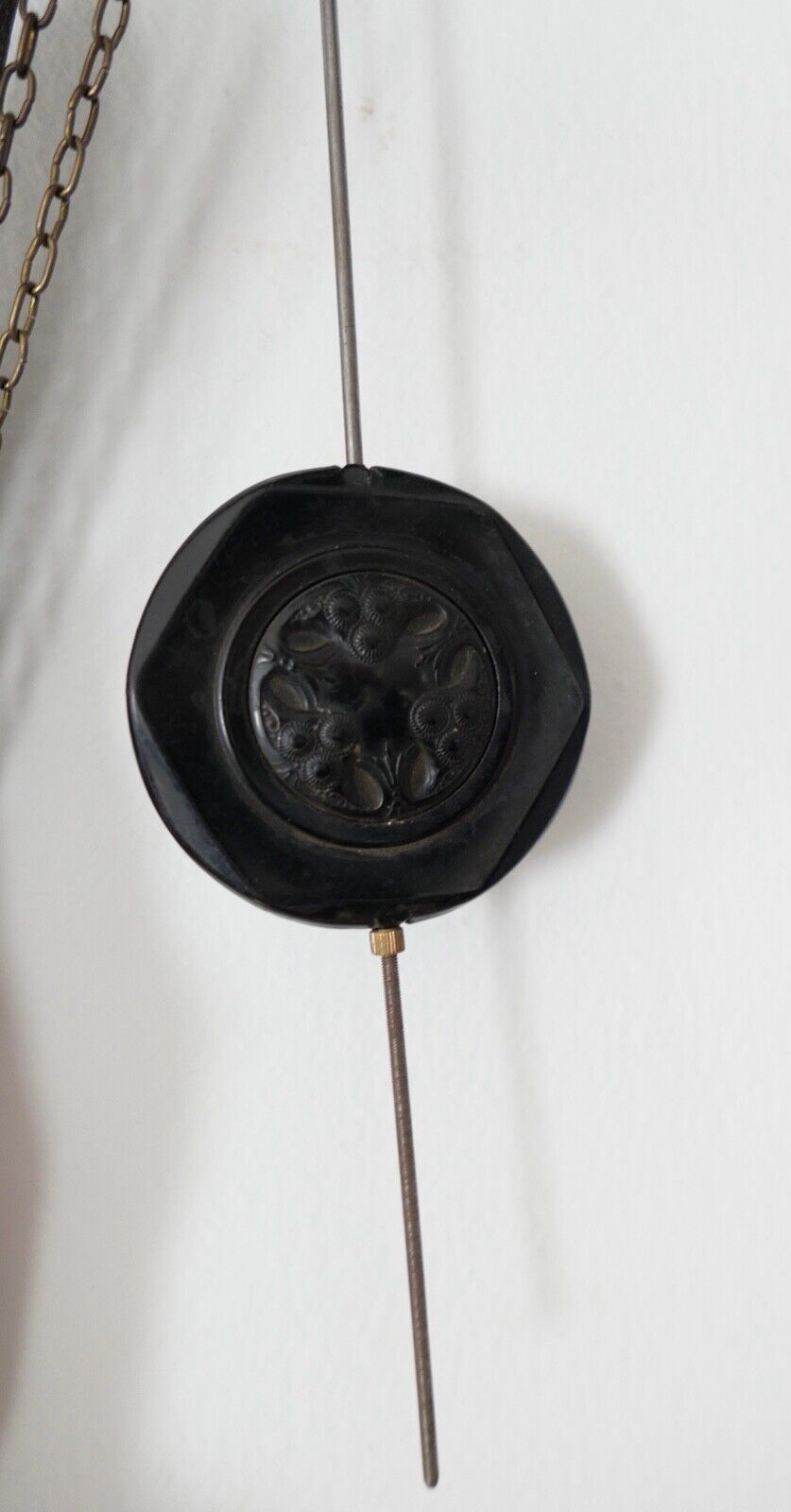 BIEDERMEIER antike Rahmenuhr Bilderuhr Wanduhr Portrait Frauen römische Ziffern - Antikhandel-Stuttgart