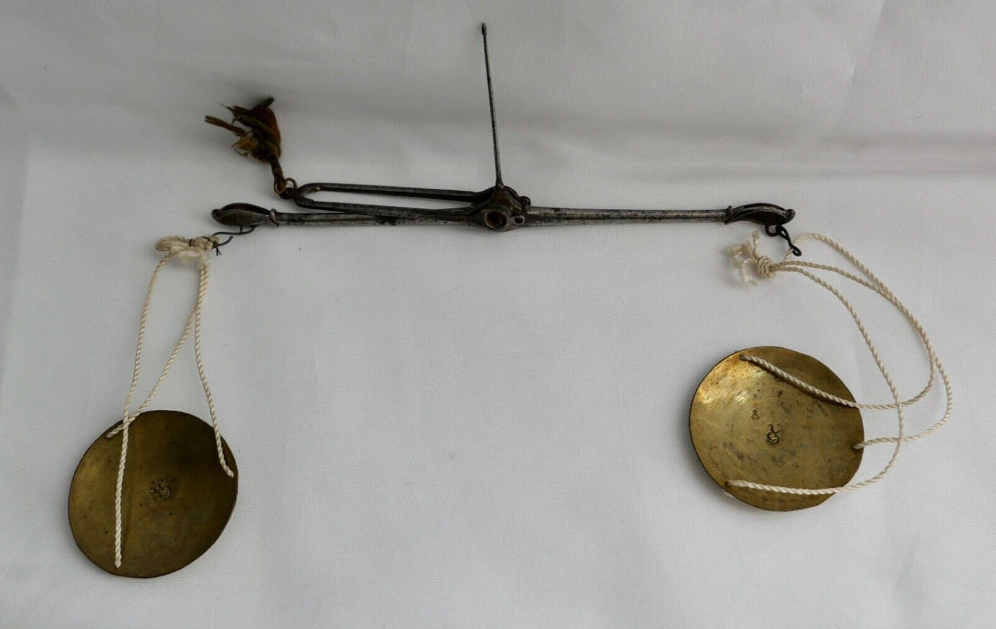 Antike Münzwaage 19. Jh. Waage Ducat Pistol Goldwaage - Antikhandel-Stuttgart