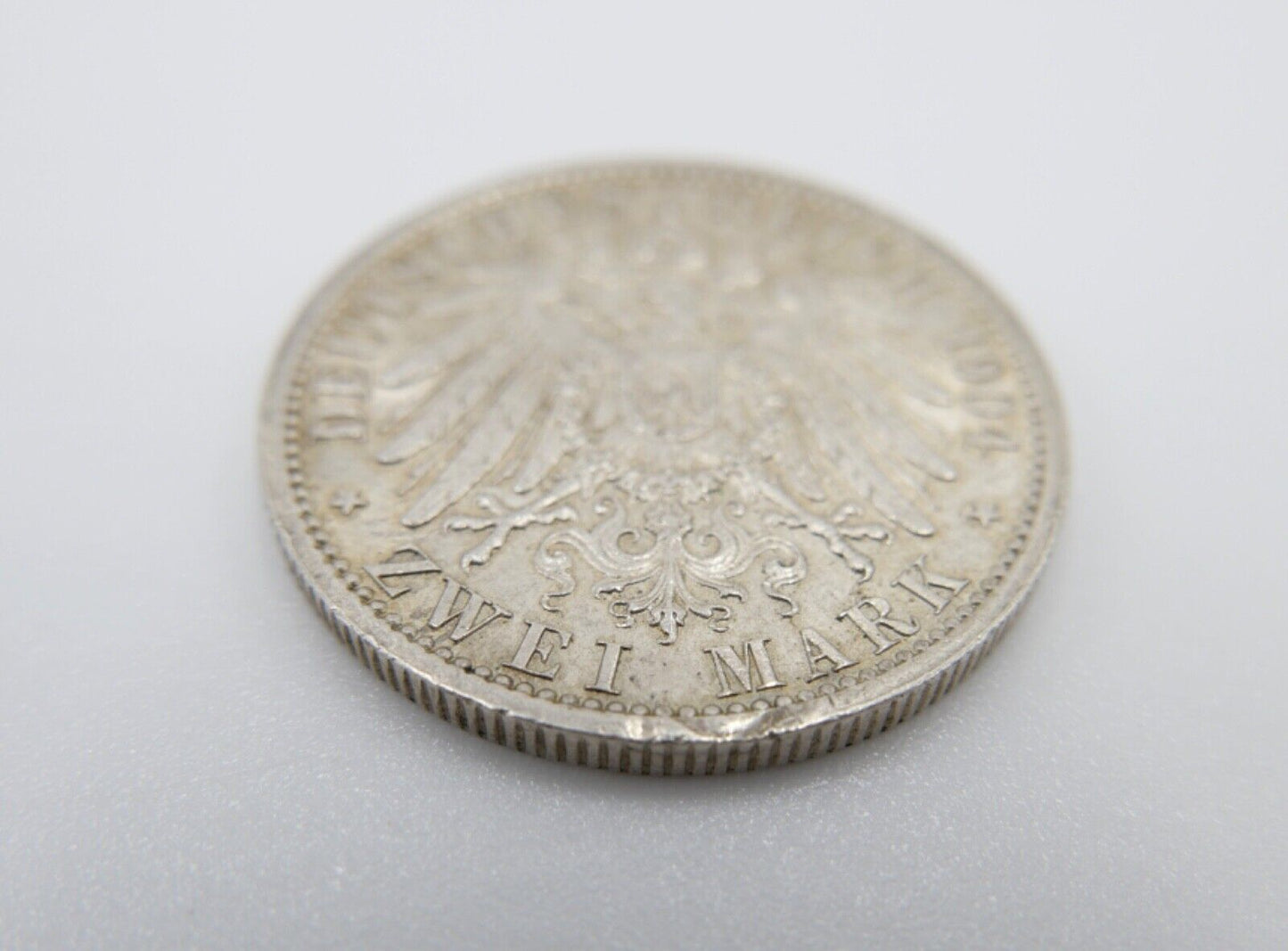 HESSEN 2 Mark 1904 A Ernst Ludwig 1892 - 1918 Geburtstag Philipps J.74 Jäger - Antikhandel-Stuttgart