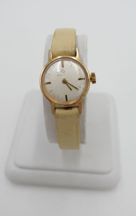 vintage Certina Cal. 13-20 Damenuhr vergoldet - Antikhandel-Stuttgart